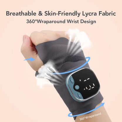 EMS Thermal Wrist Heating & Massage Support Brace