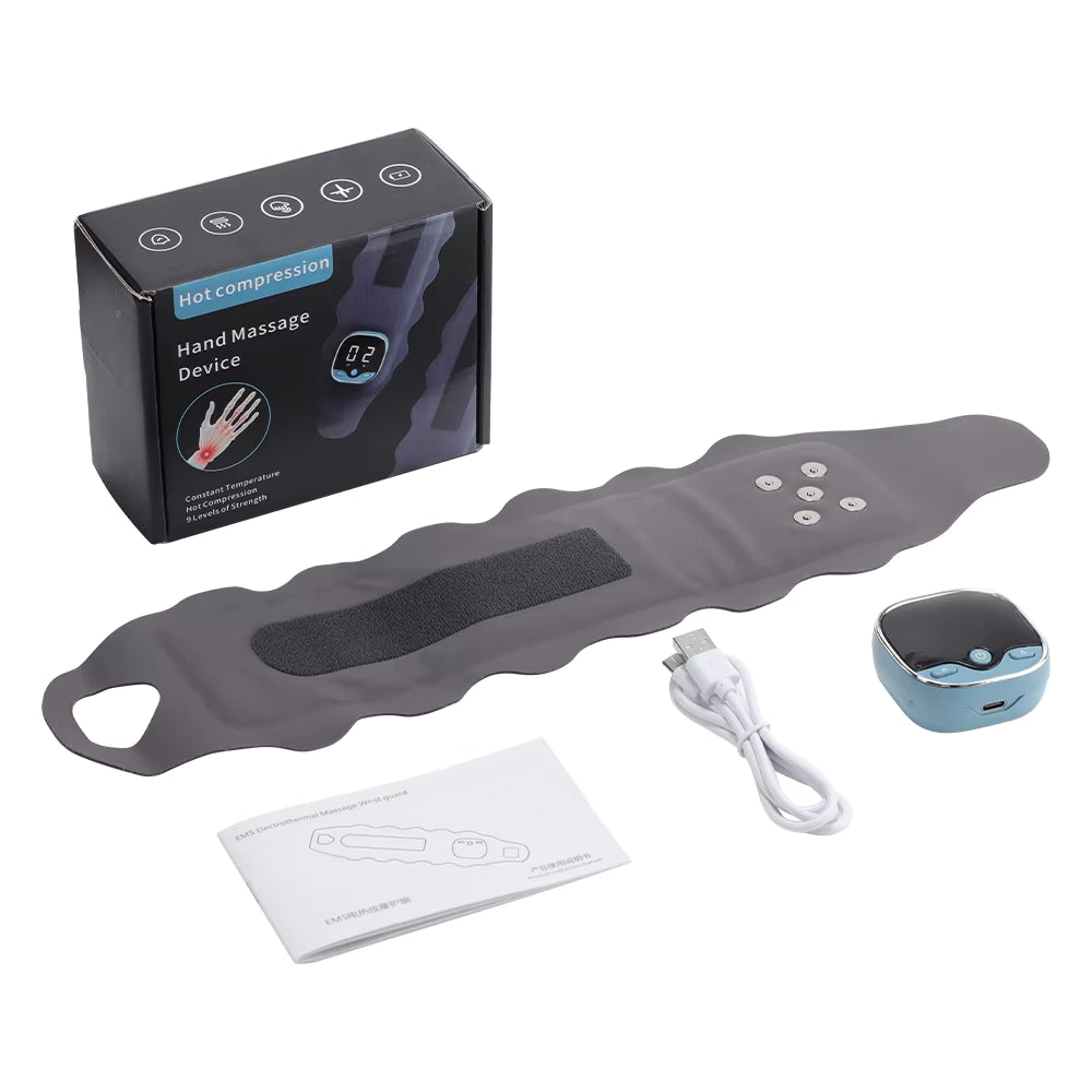 EMS Thermal Wrist Heating & Massage Support Brace